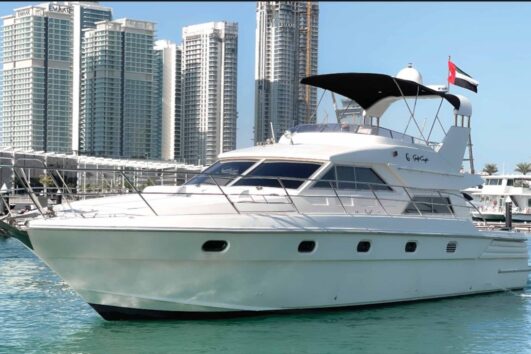 55 Feet Private Yacht Rental in Dubai Marina – Luxury Yacht on Hourly Basis
